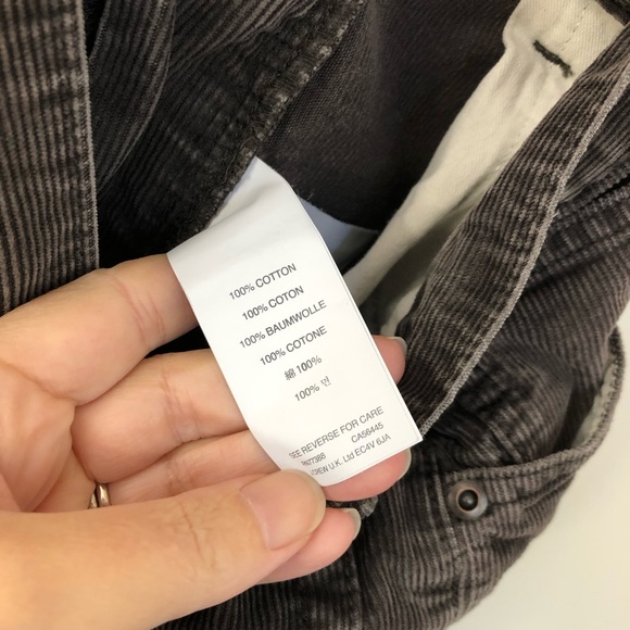 J. Crew grey menโs cords - Picture 8 of 9